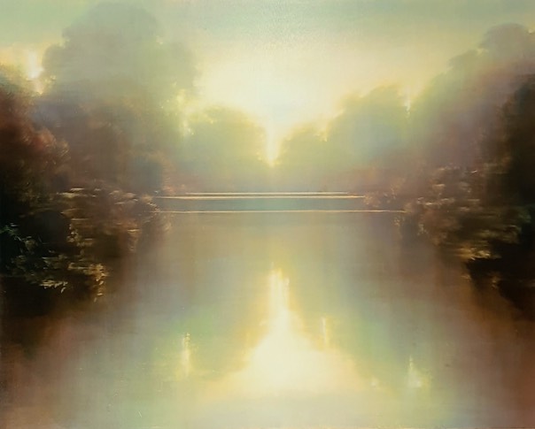 Tranquil Waters  80 x 100 cm  oil on canvas
